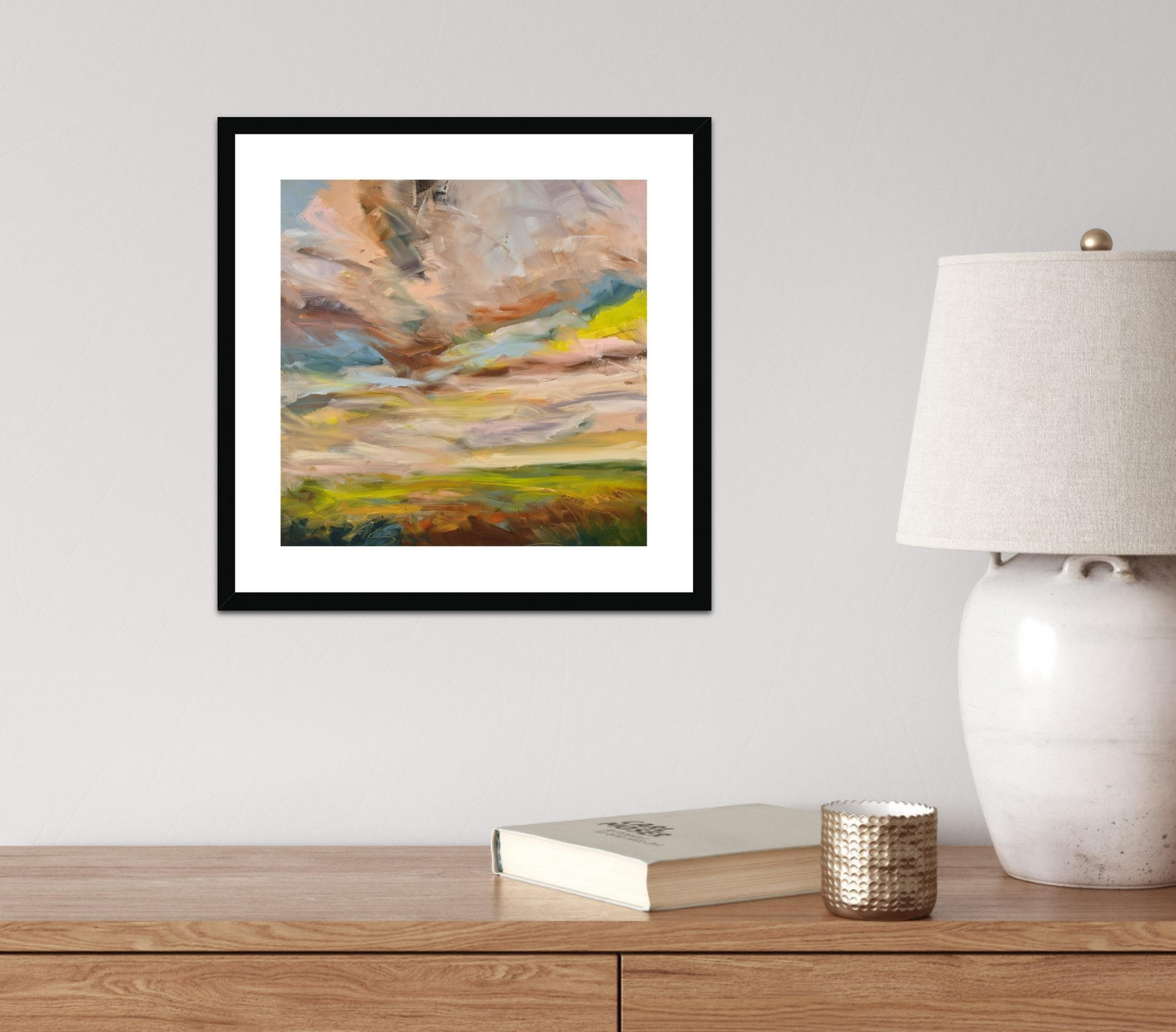 12x12_Alive_Fine_Art_Print_In_Black_Frame_In_Room