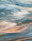 Afterglow Original Oil Landscape Painting Detail 2