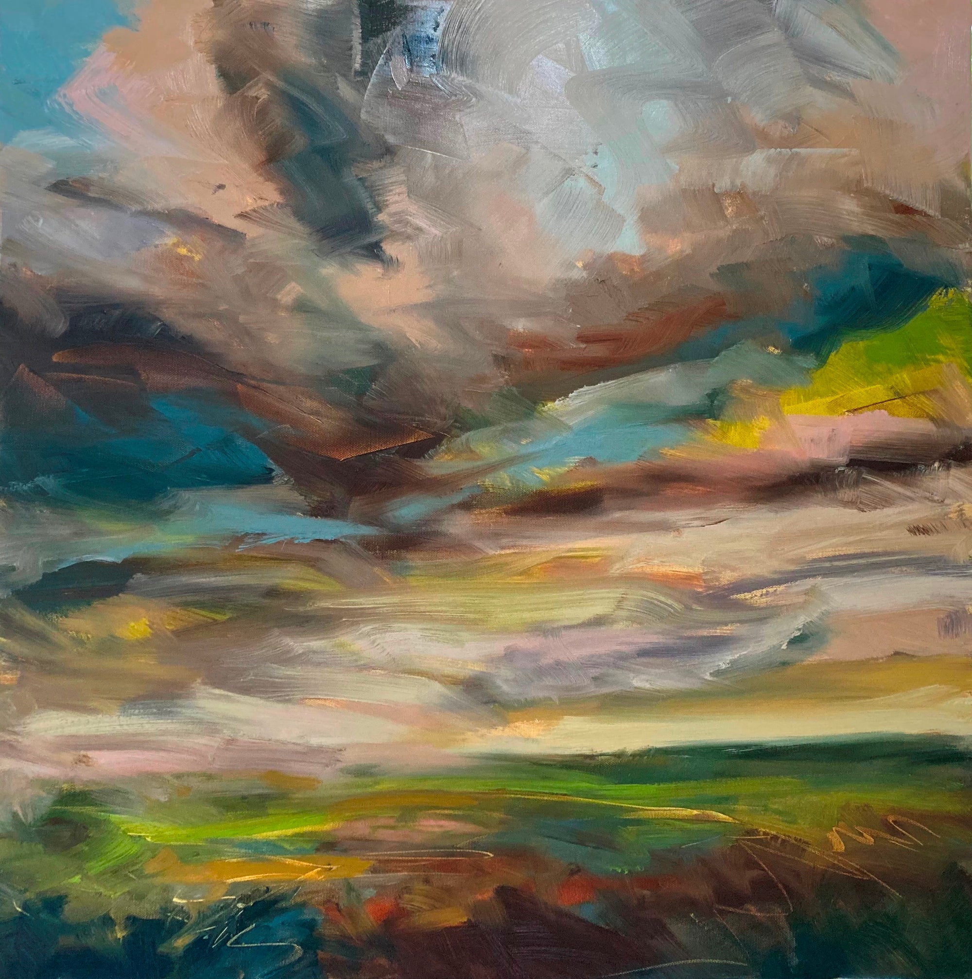 Alive Original Oil Landscape Painting