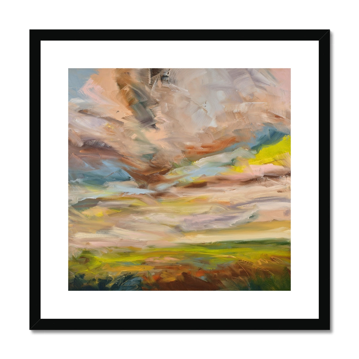 Alive Fine Art Print In Black Frame