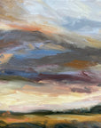 Blustery Day In Autumn Original Oil Landscape Painting