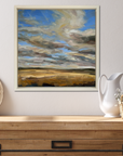 Bring Me Sunshine Original Oil Landscape Painting In Room Setting1