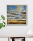 Bring Me Sunshine Original Oil Landscape Painting In Room Setting 3