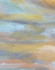 Candy Clouds Original Oil Landscape Painting Detail 2