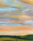 Candy Clouds Original Oil Landscape Painting