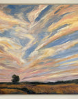 Dreaming Original Oil Landscape Painting In Frame