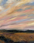 Dreaming Original Oil Landscape Painting Detail 1