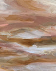 Golden Light Original Oil Landscape Painting Detail 2