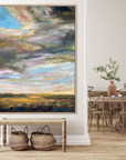 Once Upon A Dream Original Oil Landscape Painting In Room Setting 2