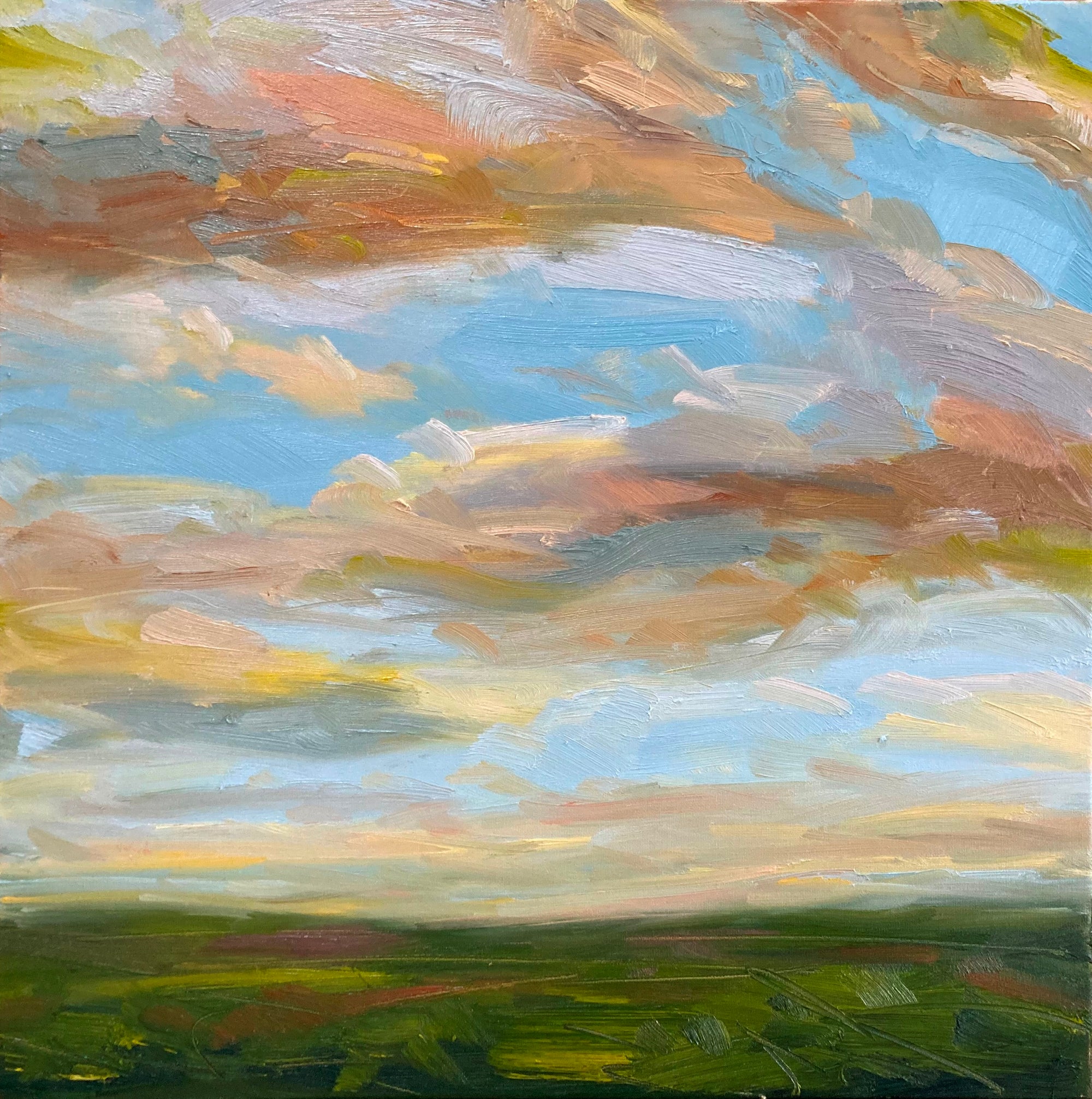 Reawakening Original Oil Landscape Painting