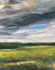 Revitalised Original Oil Landscape Painting Detail 1