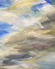 Revitalised Original Oil Landscape Painting Detail 2