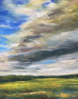 Revitalised Original Oil Landscape Painting