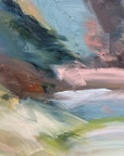 Running Up That Hill Original Oil Landscape Painting Detail 2
