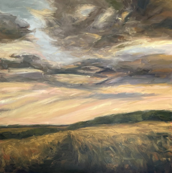 Slipping Away Original Oil Landscape Painting