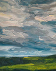 Spring Clouds Original Oil Landscape Painting