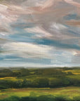 Summer Breeze Original Oil Landscape Painting Detail 1
