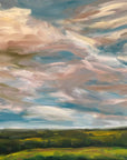 Summer Breeze Original Oil Landscape Painting
