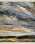 Summer In The Downs III Original Oil Landscape Painting In Frame