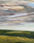 Tranquility Original Oil Landscape Painting Detail 1