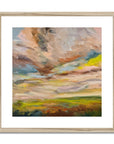 Alive Fine Art Print In Oak Frame