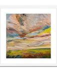 Alive Fine Art Print In White Frame