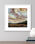 Autumn_s Dance Original Oil Landscape Palette Knife Painting In Room 2 