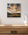 Dancing Light Original Oil Landscape Palette Knife Painting In Room 4