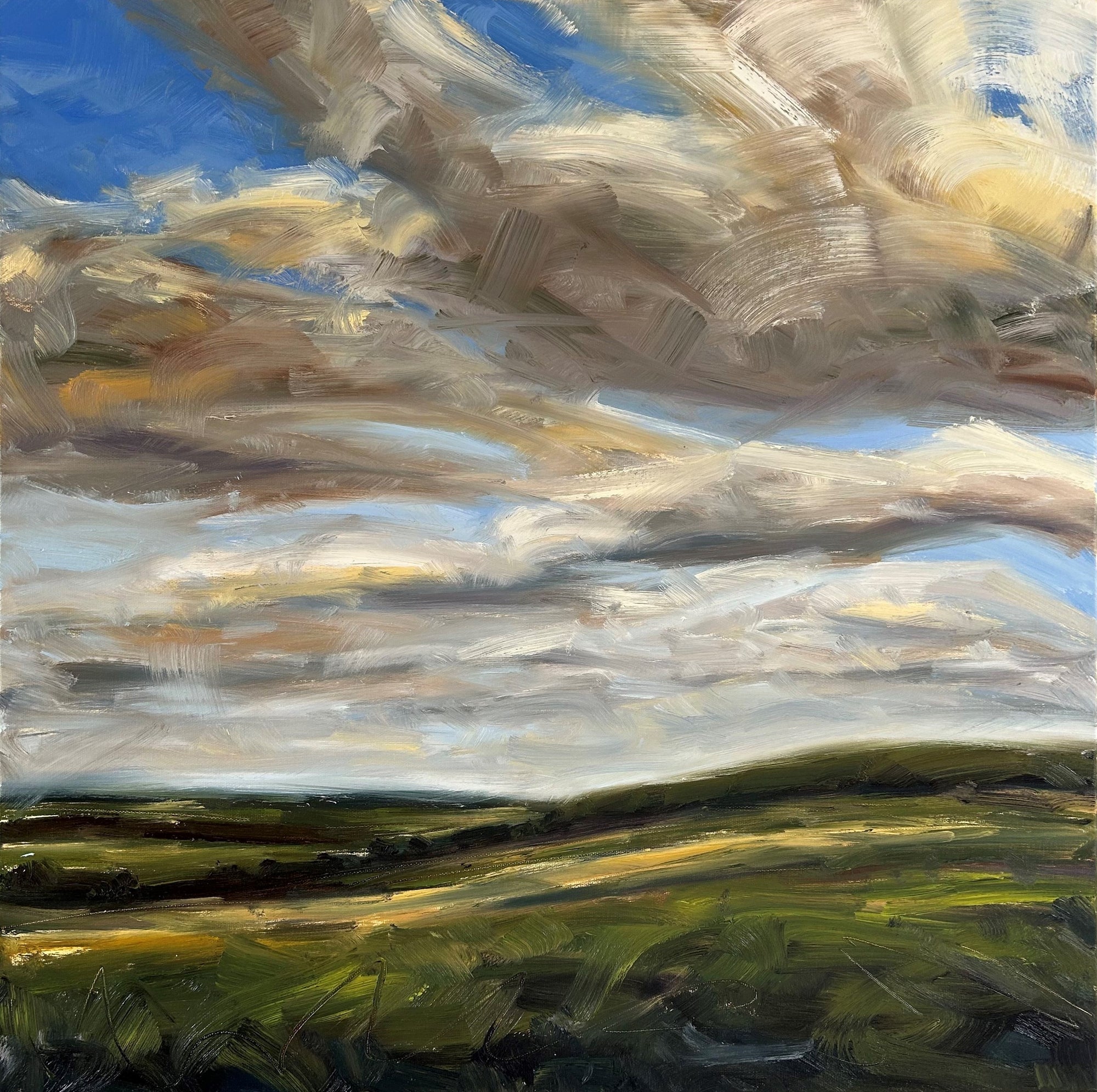 Energised Original Oil Landscape Painting
