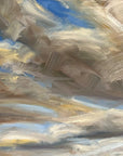 Energised Original Oil Landscape Painting Detail 2