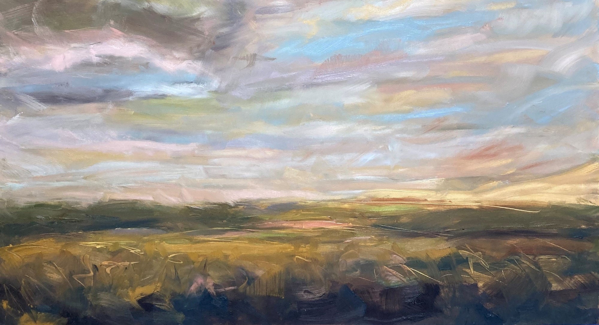 Once Upon A Dream Original Oil Landscape Painting Detail 1