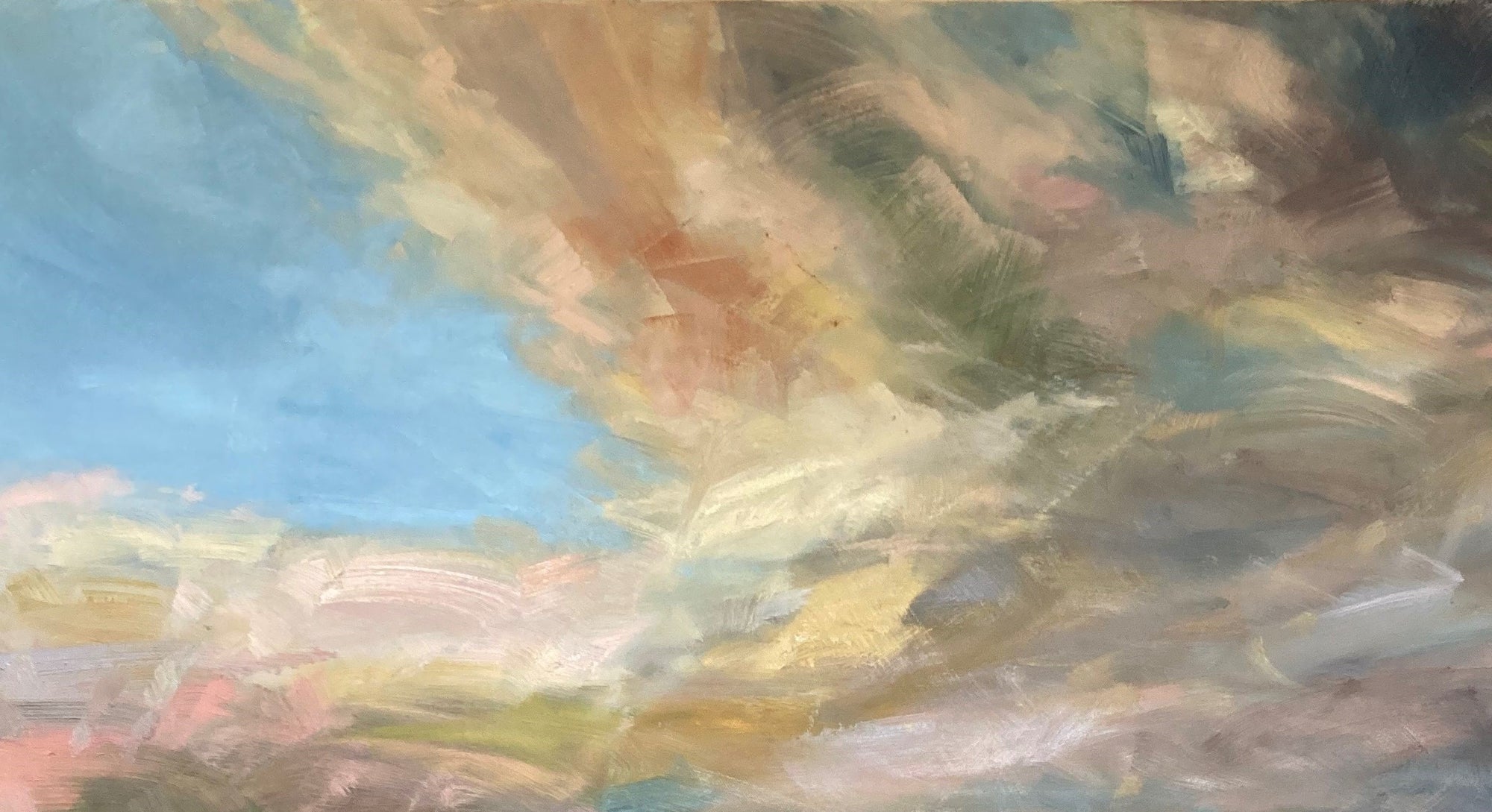 Once Upon A Dream Original Oil Landscape Painting Detail 3