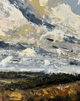 Race The Wind Original Oil Landscape Palette Knife Painting