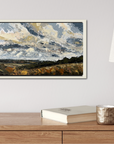 Race The Wind Original Oil Landscape Palette Knife Painting In Room 4