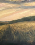 Slipping Away Original Oil Landscape Painting Detail 1