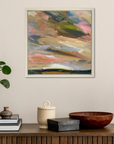 Summer In The Downs II Original Oil Landscape Painting In Room Setting 1