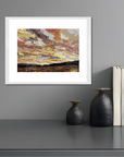 The Last Hurrah Original Oil Landscape Palette Knife Painting In Room 1