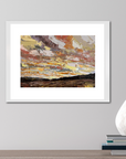 The Last Hurrah Original Oil Landscape Palette Knife Painting In Room 4