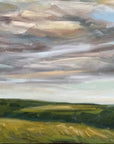 Tranquility Original Oil Landscape Painting Detail 1